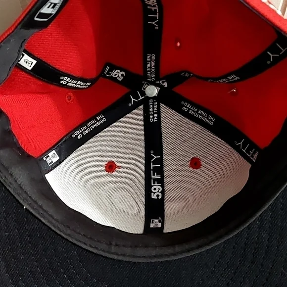 NWT Rare New Era Atlanta Backwoods Logo Fitted Baseball Hat - Picture 12 of 15